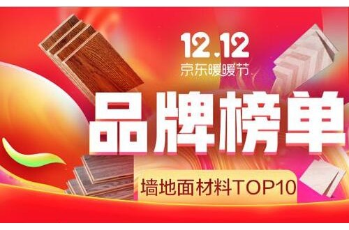 【乐图美居】深受广大消费者喜爱！荣登京东墙地面材料类目TOP