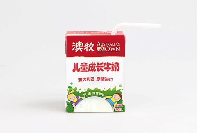 澳牧儿童牛奶