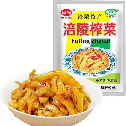 知名榨菜品牌涪陵：开胃下饭好保存